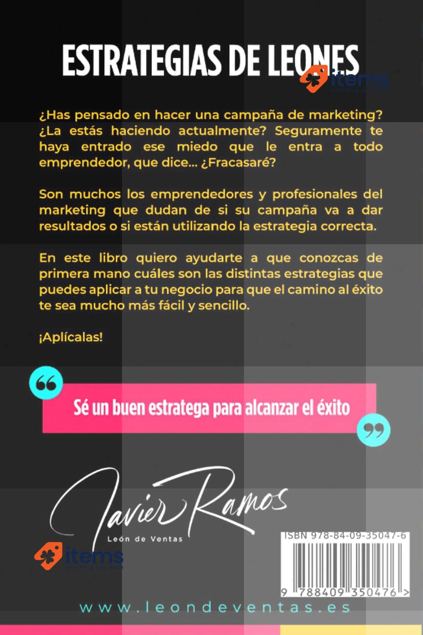 Estrategias de Leones - Javier Ramos - 346 Pages - Espanol Estrategia de Élite