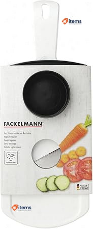 Fackelmann Thick and Thin Cutter Variable Thickness Mandoline Slicer Tool Waste