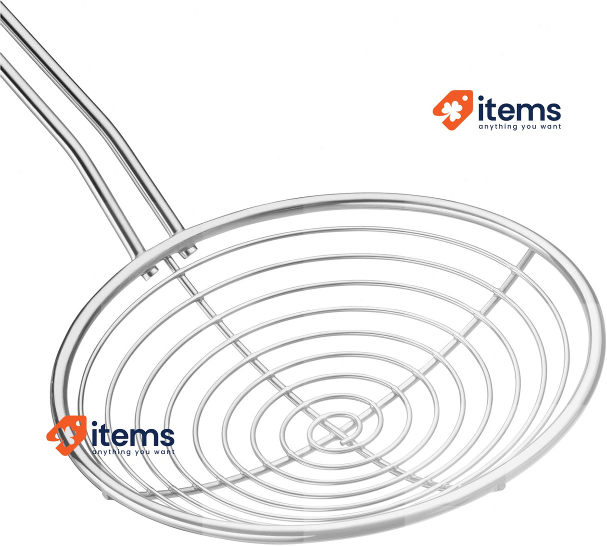 WMF Profi Plus Cromargan Partly Matt Skimming Ladle Silver 36.5cm Stainless