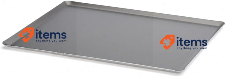 De Buyer 8161.40 Choc Non-Stick Aluminium Round Tray, 40 x 30 cm Black