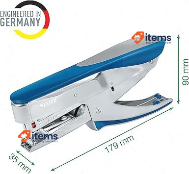 Leitz Stapling Pliers, Uses 24/6 And 26/6 Mm Staples, 30 Sheet Capacity, Metal