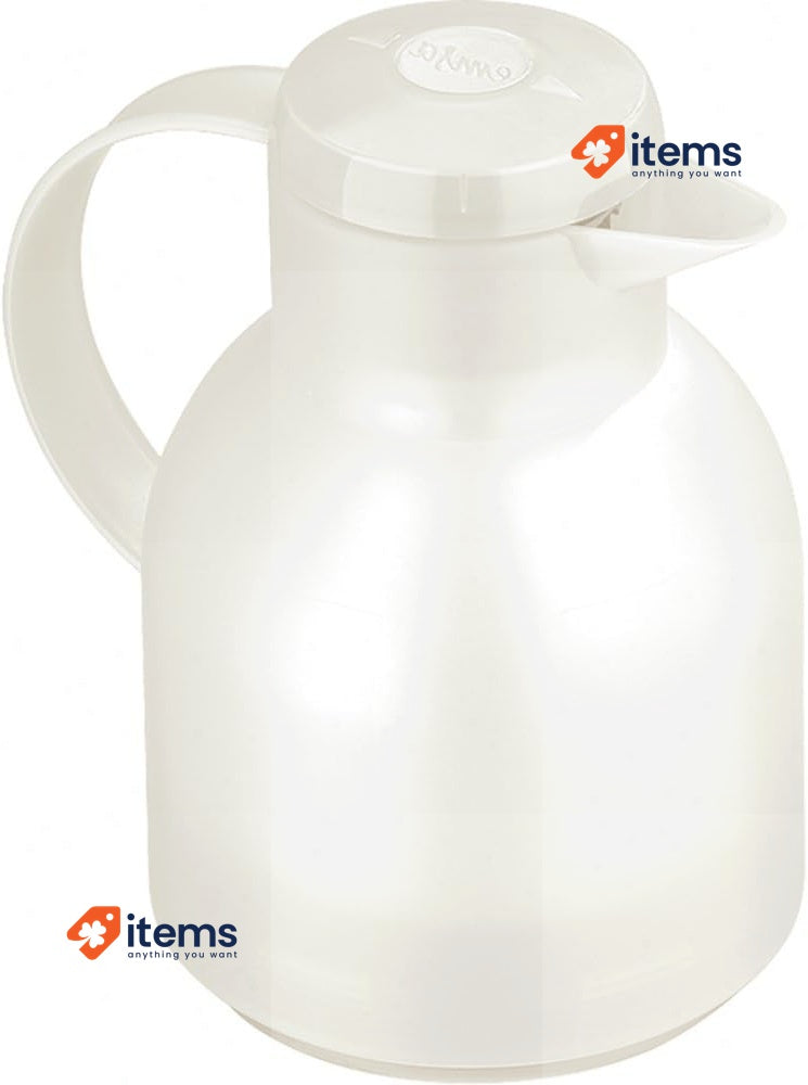 Emsa Samba Insulation Can 504687 | 1 Liter | Quick Press Lock White