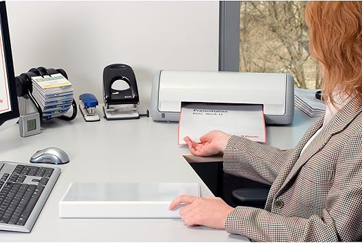 Esselte Essentials Presentation Binder, PP, 2 cm Ring Diameter, 49701 A4 White