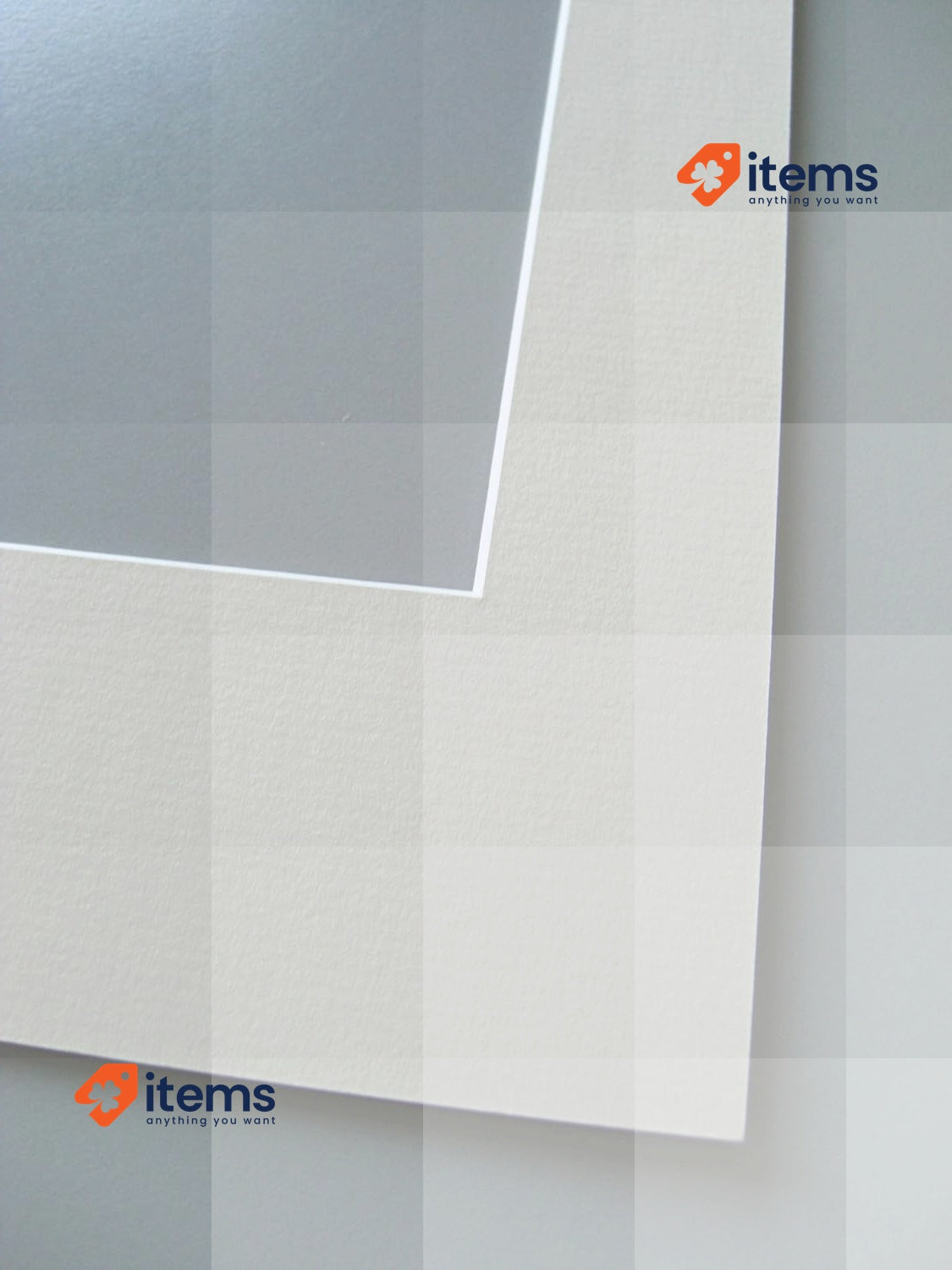 walther Design PassepArtouts Cream 20 x 27 cm, Beige 30 x 40 cm 20 x 28 cm