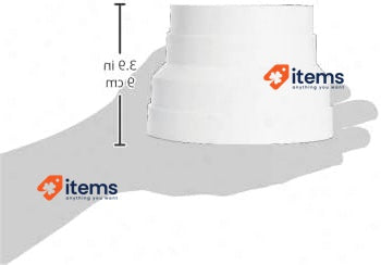 Xavax Reduction Piece For Extractor Hood 125 To 100 Mm - 100MM White Auf Xavax |