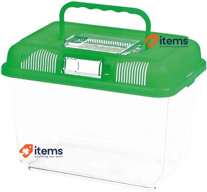 TRIXIE Reptile on Tour Transport and Feeding Box - Medium 24 × 17 × 16 cm