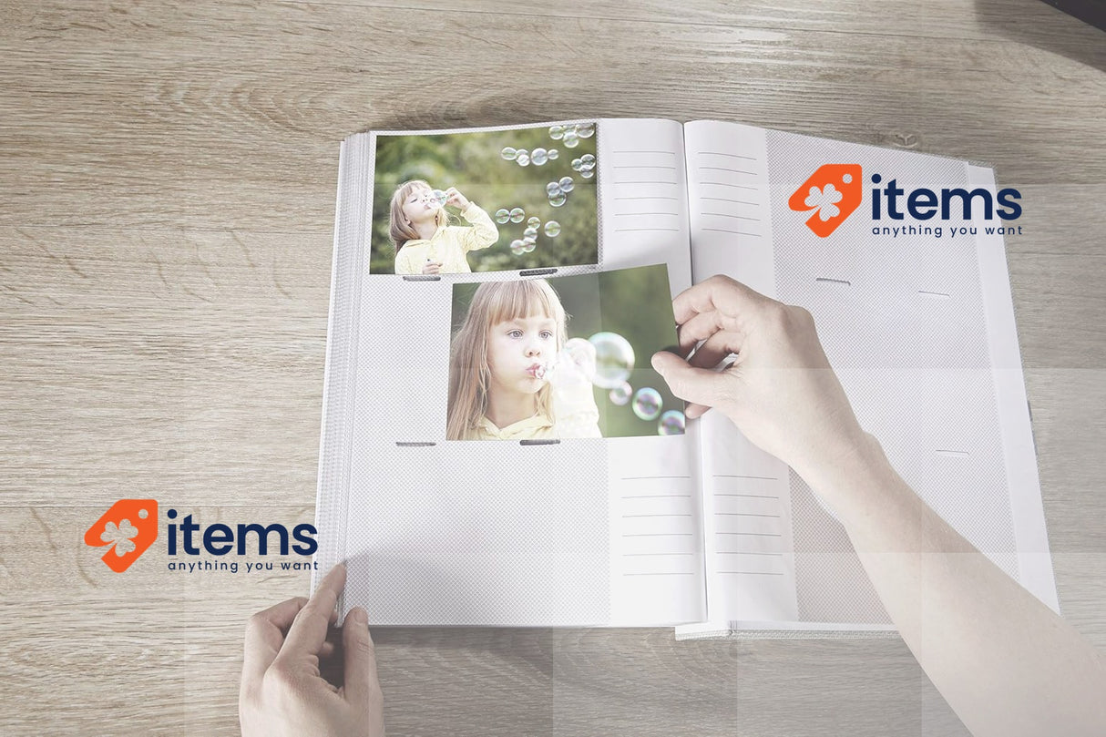 walther Design Photo Album Blue 300 Photos 10 x 15 cm Memo Album Monza ME-140-L