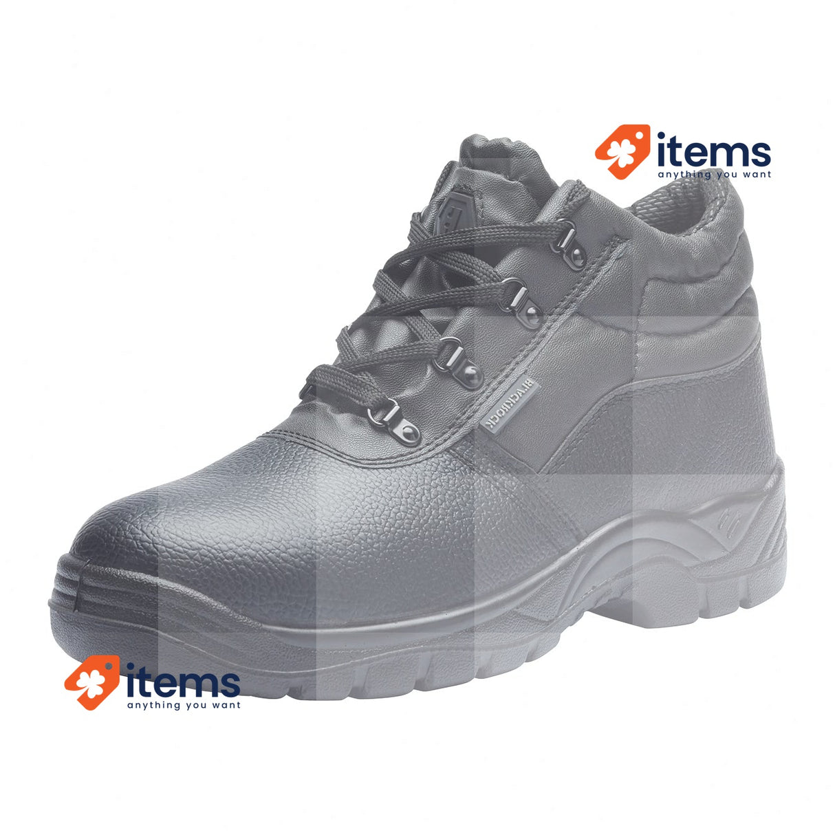 Blackrock Chukka Men Work Boots, Safety Boots 37 EU 4 UK Black Shoes Steel Toe