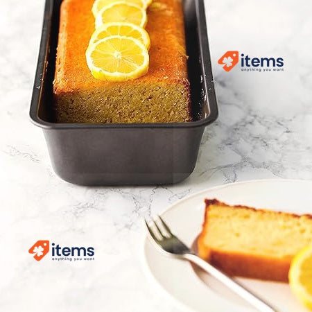 Masterclass Non - Stick 1 Lb Loaf Tin, Grey PTFE PFOA 18 X 9 5.5cm 1lb 1mm Free
