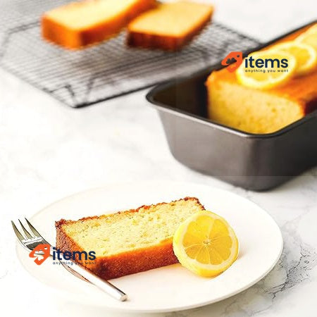 Masterclass Non - Stick 1 Lb Loaf Tin, Grey PTFE PFOA 18 X 9 5.5cm 1lb 1mm Free