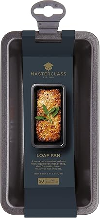 MasterClass Non-Stick 1 lb Loaf Tin, Grey