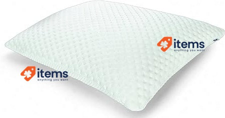 Tempur Comfort sleeping pillow, Plastic, beige, 40 x 80 cm