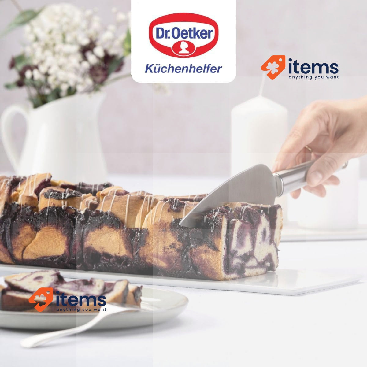 Dr- Oetker Springform 30 x 12 cm, chic two-color look, quantity: 1 piece