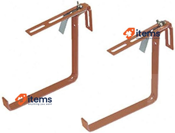 EMSA Poetic 508699 BASIC Window Box Brackets, Aluminium Mounts Stands Holders