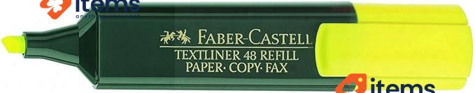 Faber-Castell 48-07 Text Liner - Yellow (Pack of 10)