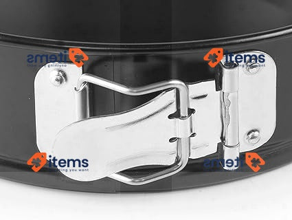 Ibili Springform Set Moka 24 Cm, Steel, Black, X 5 Cm Dishwasher Safe PFOA Molde