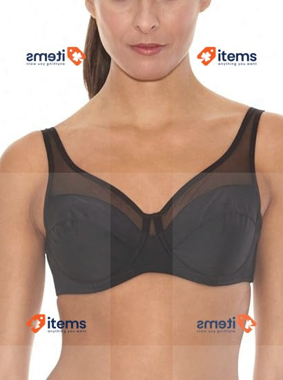 DIM Women's Everyday Bra With Generous Armatures Classic x1, Black, 105C