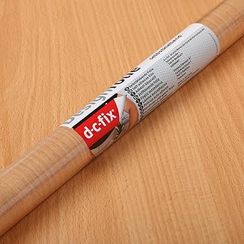 d-c-fix Vinyl Adhesive Furniture Decorative Waterproof Wallpaper - Red Beech