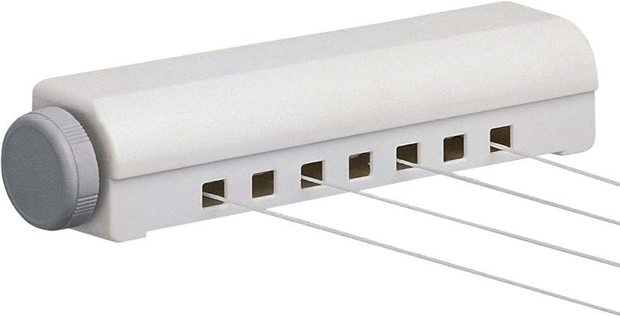 Rayen Extendible Washing Line, 14 M long
White and Grey