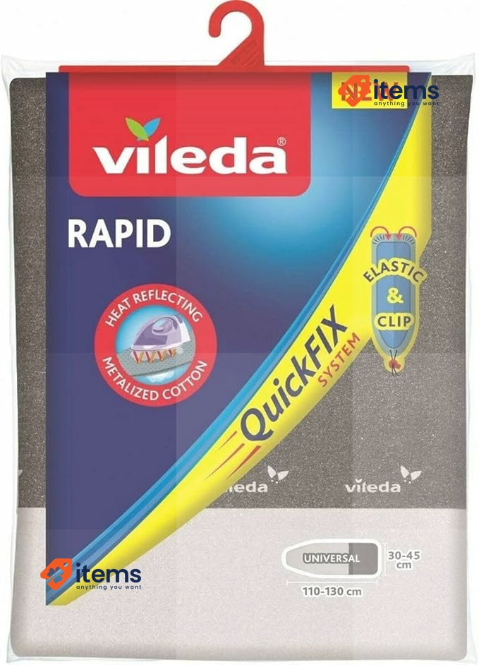 Vileda Rapid Ironboard cover, Reflect heat for quick ironing