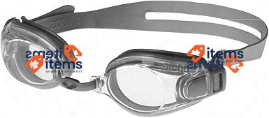 Arena Zoom X-Fit Goggles Silver Clear Swimming Glasses Black Anti-Fog Unisex
