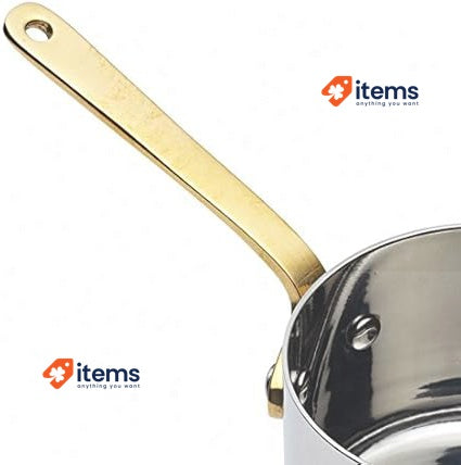 Masterclass MCCMSAUSS Professional Stainless Steel Mini Saucepan6.5 Cm Silver