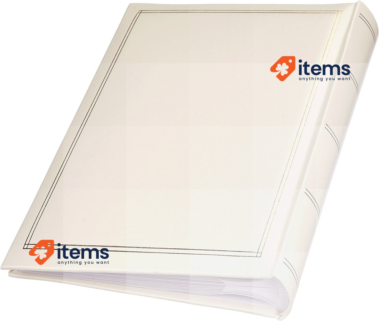 Walther Design Photo Album White 200 Photos 13 X 18 Cm Memo Imitation Leather W