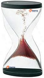 TFA Dostmann CONTRA - Hourglass Red Color, 1 Pack Kitchen Timers