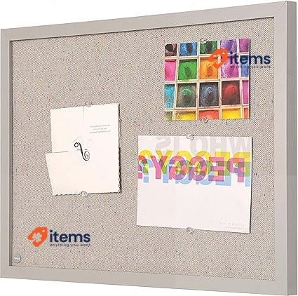 BVCFB0470608 - Bi Silque Designer Fabric Bulletin Board FB0469608 Purple Memo Mm
