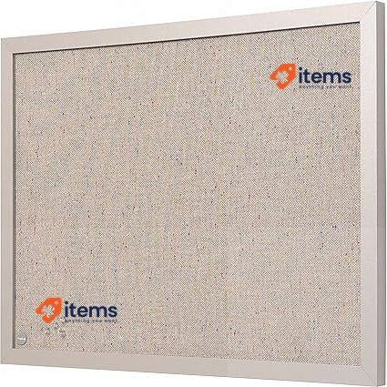 BVCFB0470608 - Bi Silque Designer Fabric Bulletin Board FB0469608 Purple Memo Mm