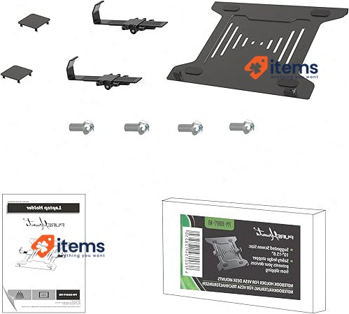 Puremounts PM - ADAPT A Universal VESA Adaptor For LED Black Rackmount