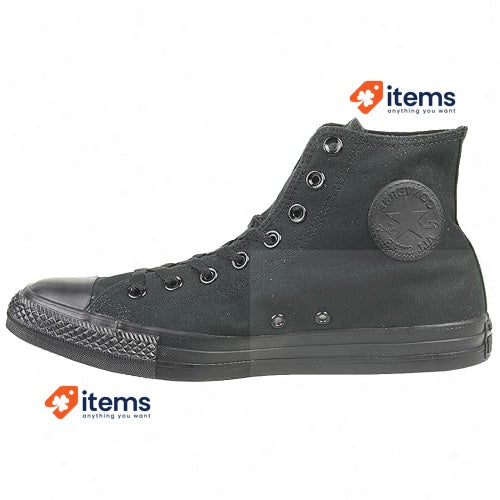 Converse All Star Hi Canvas Unisex Black Size UK Men s 6.5, Women s 8.5, EU 39.5