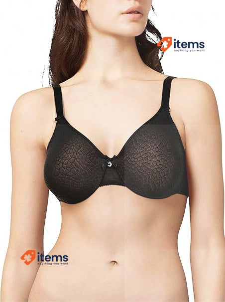 Chantelle Women s C Magnifique Basic Invisible Custom Fit Bra Size 34D UK (90D)