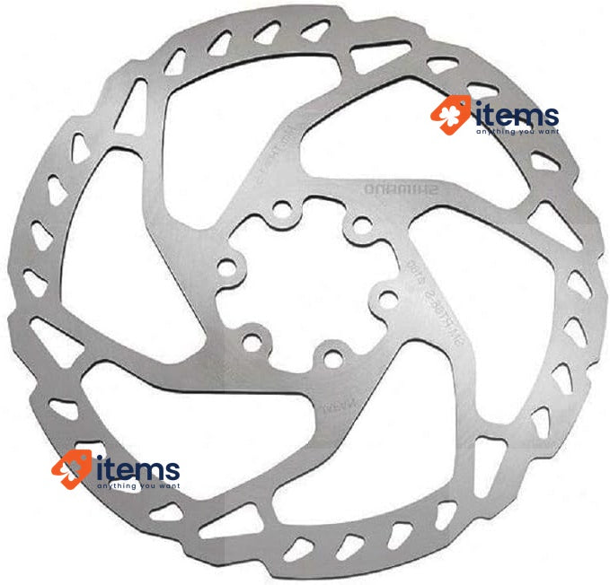 Shimano Smrt66 6 Bolt Slx Rotor - Black, 16cm Bicycle Disc Brake Rotors for Bike