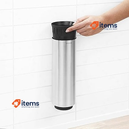 Brabantia 427169 Toilet Brush and Holder - Brilliant Steel Silver