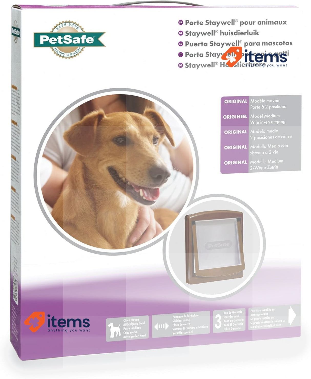 Petsafe Staywell Convenient Dog/Cat Flap Ways Entry Exit Pet Door Durable Rigid
