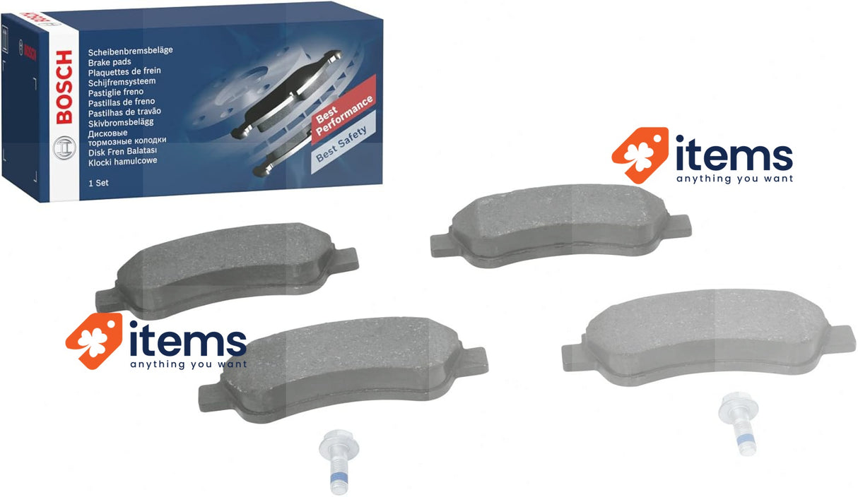 Bosch BP318 - Brake Pads Car Front Axle - Bosch Quality 1 Set of 4 pads