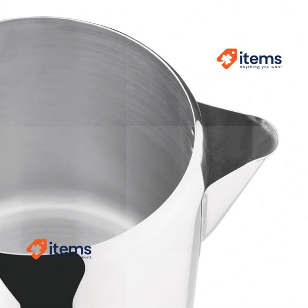 Olympia K677 Concorde Tea Pot Stainless Steel 410ml | 14oz, Silver , Pack Of 1