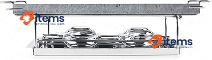 IBILI 755000 Stone Grill Set, Stainless Steel, Grey/Silver, 37 x 18 x 12 cm
