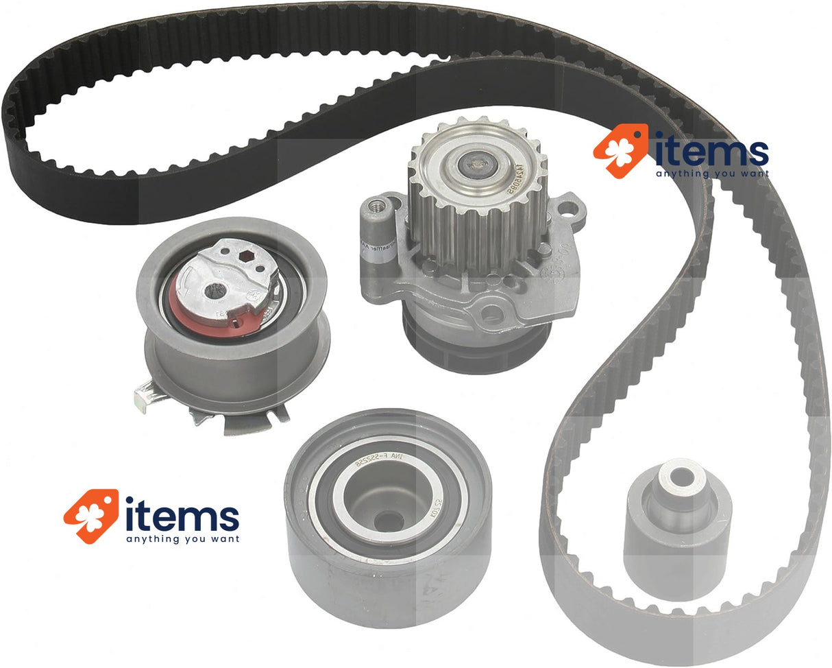 INA 530 0405 30 Water Pump And Timing Belt Kit Silver Pumps for Automotive Use