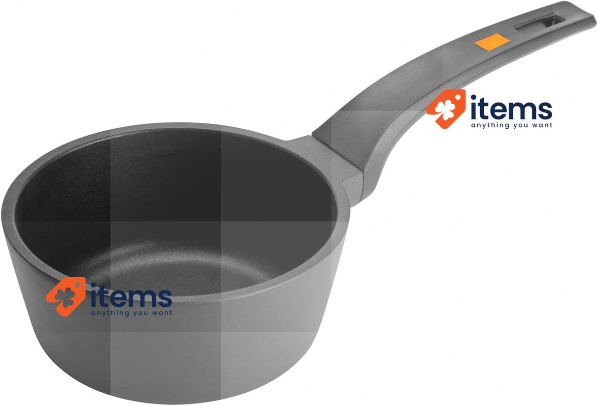 Braisogona A273816 Efficient Sauce Pan, Cast Aluminium, Black Non-Stick