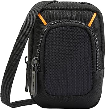 Amazon Basics Medium Point and Shoot Camera Case, Black, Solid