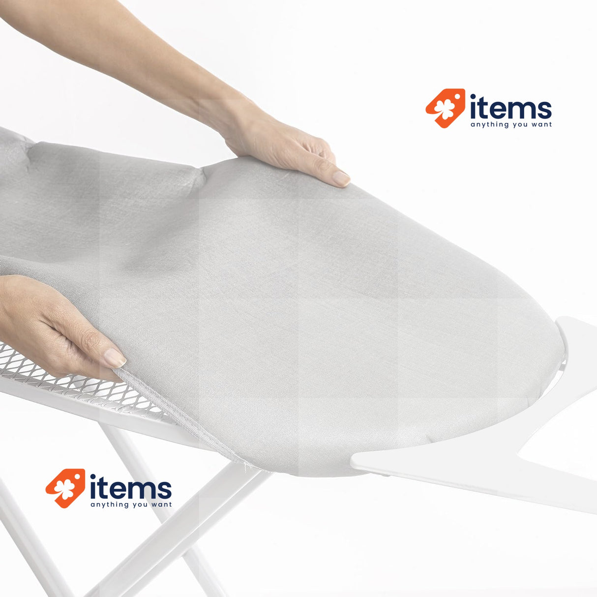 Rayen Universal Ironing Board Cover EasyClip Fit Ironing Cover 2 layer 115x38cm