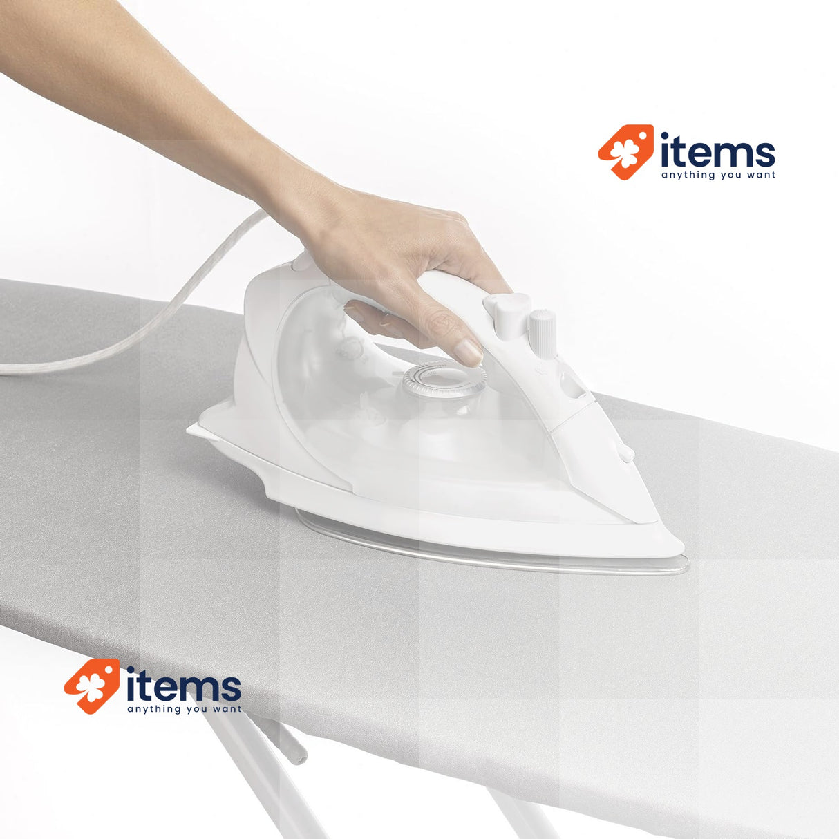 Rayen Universal Ironing Board Cover EasyClip Fit Ironing Cover 2 layer 115x38cm