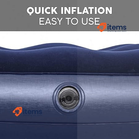 Bestway Pavillo Single Size Air Bed Inflatable Outdoor Indoor for Camping Blue