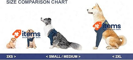 MPS Medical Pet Shirt - TAZ, Single Front Leg Sleeve for Dog, Medium