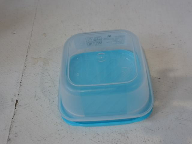 TATAY Food Storage, Airtight, 0.3 L, 10 x 10 x 5,5 cm, Blue Capacity Flexible