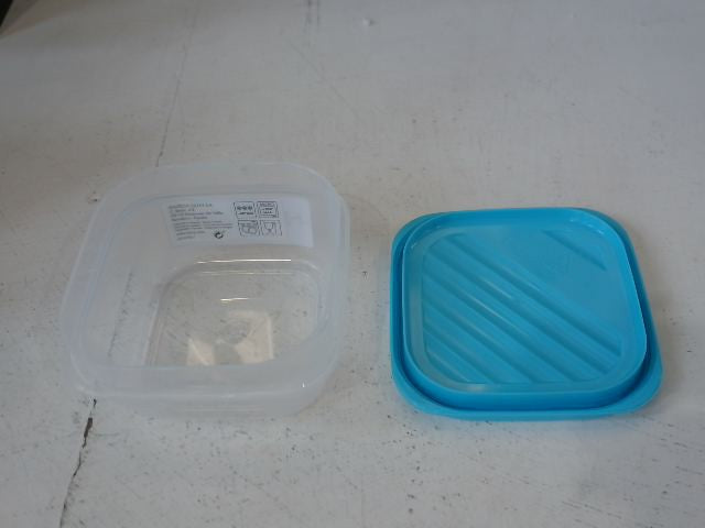TATAY Food Storage, Airtight, 0.3 L, 10 x 10 x 5,5 cm, Blue Capacity Flexible
