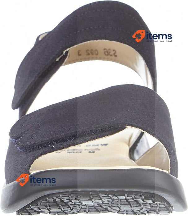 Däumling Funny Franzi Girl s Sandals Blue Turino Ozean47, Kid s Size 10UK, 28EU