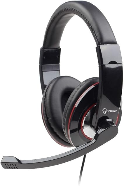 Gembird MHS-001 Stereo Headset Glossy Black
